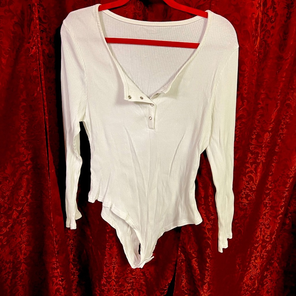 Ribbed Bodysuit